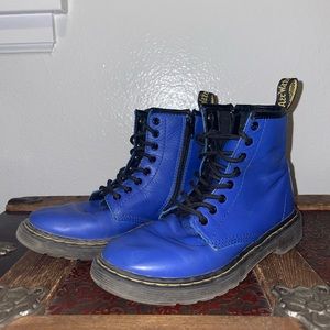 Blue Doc Martens Royal Blue